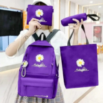 PURPLE DAISY  BAG
