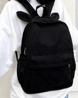Black Bunny Backpack