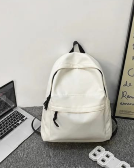 Girls fashion backpack white