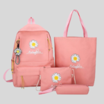 PEACH DAISY BAG