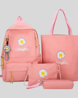 PEACH DAISY BAG