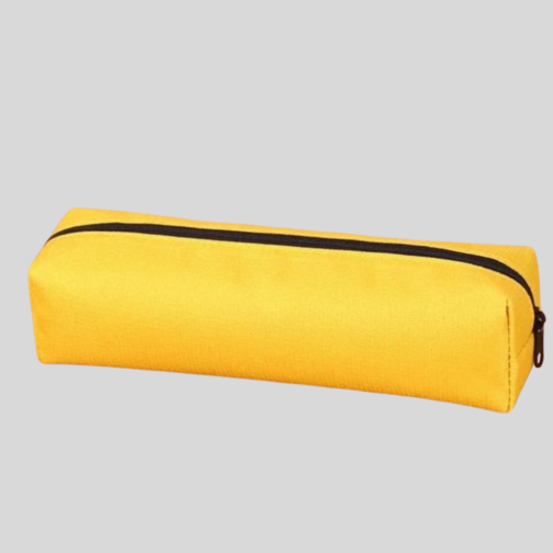 YELLOW PENCIL CASE